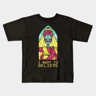 I want to believe Kids T-Shirt